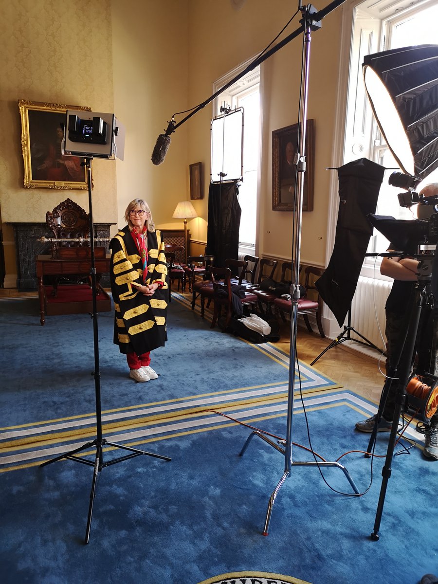 RCPI_news's tweet photo. 📸 Wonderful to have @profmaryhorgan and our Faculty Deans back in No 6 for a day of shooting in the historic Dun's Library.

@climurphy https://t.co/rbLB6GH4J6