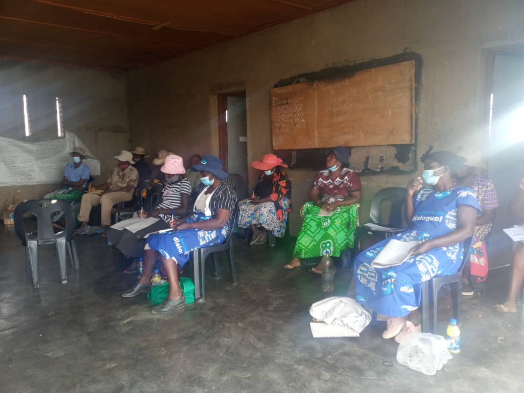 CCMT in partnership with IFAD is facilitating a Conflict  Management and Leadership Training for Irrigation Management Committee members at Insukamini Irrigation Scheme, Gweru, Midlands.