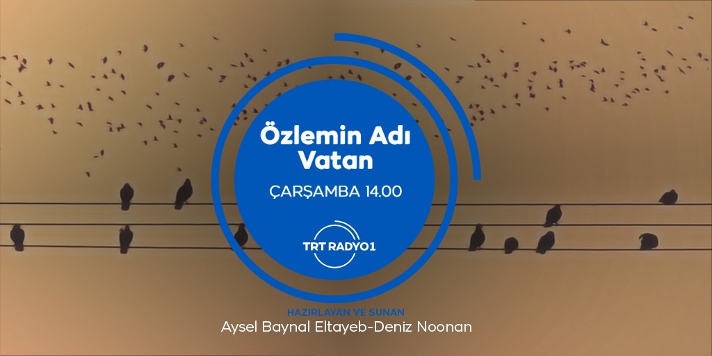 Hacı Bayram Veli Üniversitesi Sosyoloji Bölümü öğretim üyesi Dr. Emel Yiğittürk Ekiyor…
 “Türklerin Amerika yolculuğu: Uyum, kimlik, aidiyet”…
“Özlemin Adı Vatan” 14.02’de @TRTRadyo-1'de...