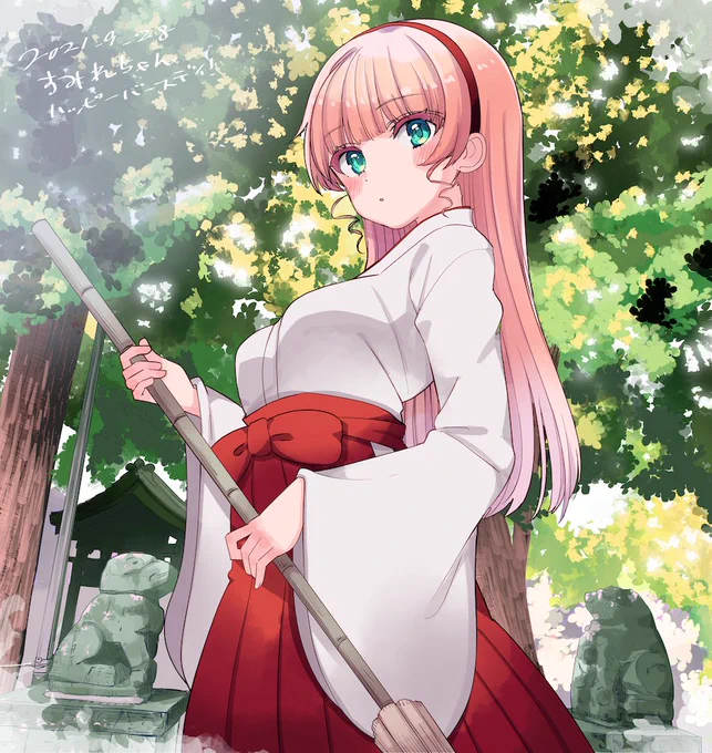 すみれちゃんの神社での日常

すみれちゃんおめでとうー!
#平安名すみれ生誕祭2021
#平安名すみれ生誕祭絵2021 