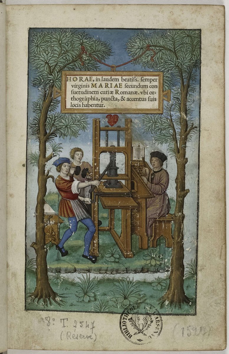 Ecoledeschartes's tweet photo. 📆 Samedi 13 nov, 9h15-17h30 : journée d’étude sur «Le monde de l’imprimé en Europe occidentale, XVe-XVIe siècle», en lien avec l’agrégation d’histoire moderne. Journée organisée par C. Bénévent, professeur à l’@Ecoledeschartes, et la SFDES. S’inscrire ➡ https://t.co/Da6H7zM5eT https://t.co/x5epqbmFZi