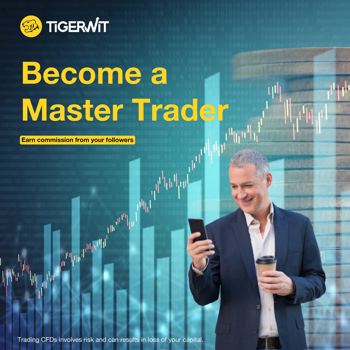 TigerWitGlobal's tweet photo. When you become a Master Trader, not only can you profit from your trading, but you can also earn commission from every follower that you have too.
Learn more here: https://t.co/1utj1mUo6n

#tigerwit #trading #Traders #Master #mastertraders https://t.co/gpveTeH68l