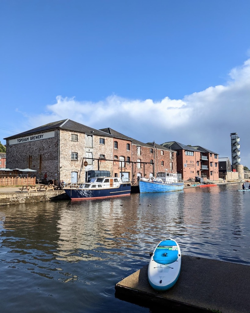 It was a pleasure to visit Exeter today with the National Transport Trust to celebrate the Exeter Ship Canal receiving it's red plaque. 

It was the first canal to be built in Britain (1560s) since Roman times and also happens to sit alongside one of our… instagr.am/p/CUVDL2mMAov/