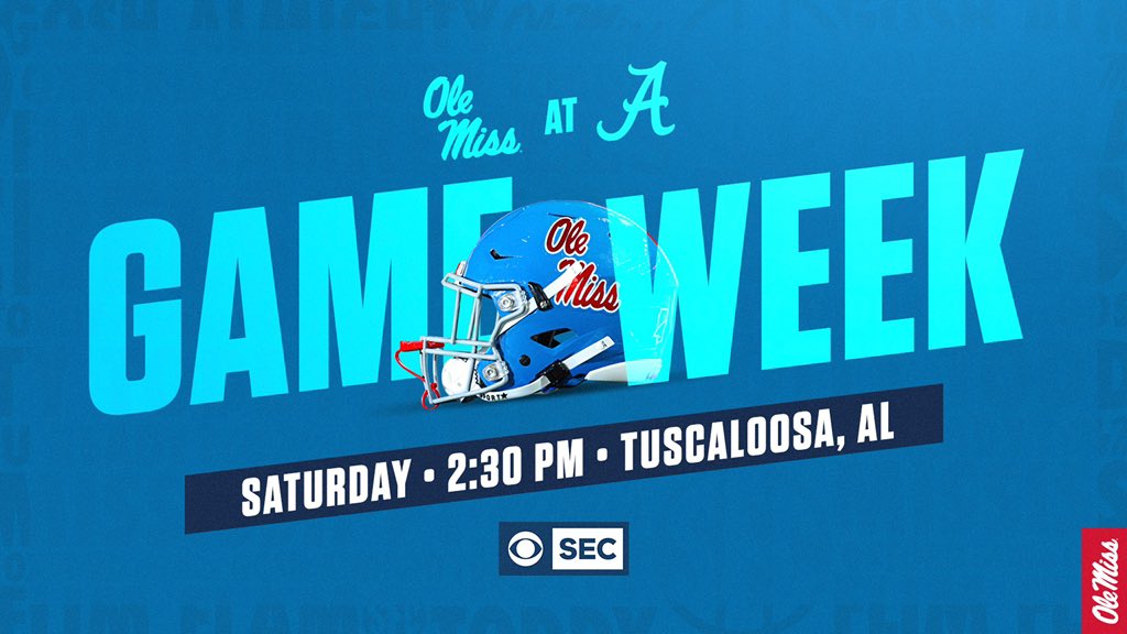 OleMissFB's tweet photo. #BeatBama https://t.co/aUaXcmzNmX