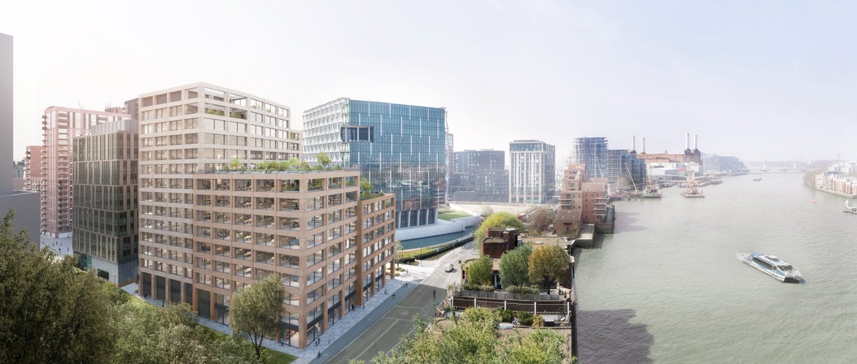 ballymore's tweet photo. Designed by @moco_arch EG: HQ is a new archetype of workspace in #London 

EG: HQ received accreditation of OUTSTANDING on the @BRE_BREEAM index, making the 13 storey building part of the less than 1% UK new non-domestic buildings &amp; deemed an innovator 

https://t.co/aGU0VxA3OD https://t.co/icwyNsX4aO
