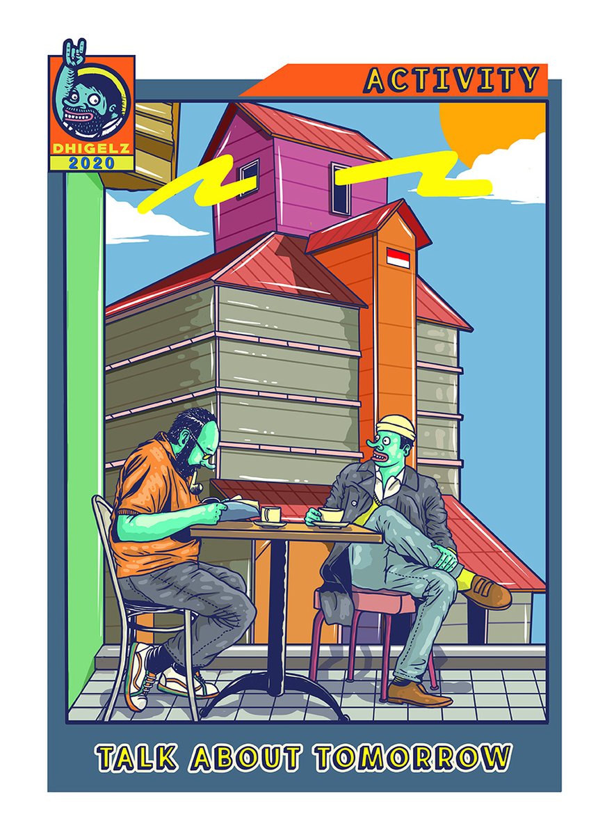 AdiDhigelz's tweet photo. Alerta !! Alerta !! 
Frressh drop now fellas..!!!
The 6th series from the series card collection.
It's about daily activity, friendship, happiness, and Social Culture.
#spreadhappiness 

"Talk About Tomorrow"
30 Ed / 0,4 Tz
Check this link 
https://t.co/BUpPzRe7iL
#Collectables https://t.co/fEXfdMeXUj