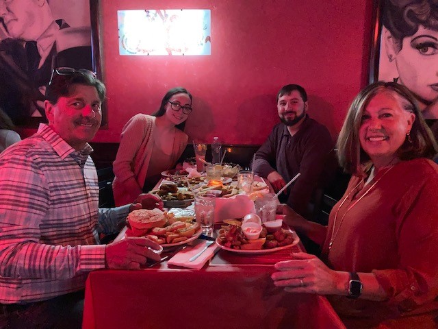 OPTIONS4CL's tweet photo. #TeamOptions started its Sunday morning at Smith Point Park at the @afspnational Walk. In the evening, we gathered at @ComedyGovs in Levittown to share some laughs and fundraise for Long Islanders in need. Thank you friends, board members, sponsors, and staff for supporting! https://t.co/UP6ykJo37G