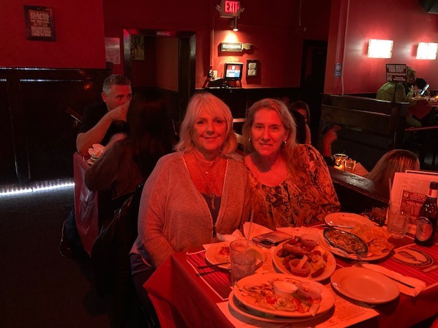 OPTIONS4CL's tweet photo. #TeamOptions started its Sunday morning at Smith Point Park at the @afspnational Walk. In the evening, we gathered at @ComedyGovs in Levittown to share some laughs and fundraise for Long Islanders in need. Thank you friends, board members, sponsors, and staff for supporting! https://t.co/UP6ykJo37G
