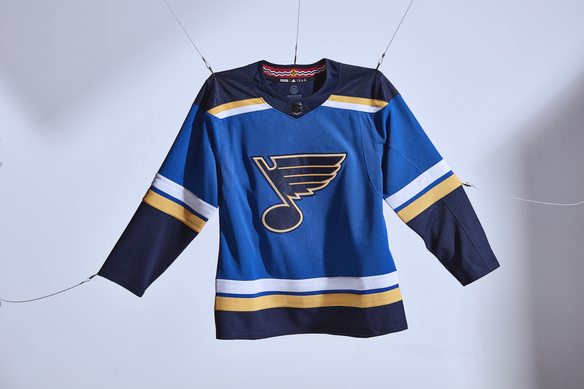 St. Louis Blues on X: Introducing the all-new authentic ADIZERO Primegreen  NHL Jersey. Made in part with recycled materials, designed for the players  and fans, and formed for the future of our