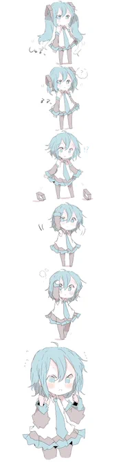 初音ミクの髪が短くなるだけ 