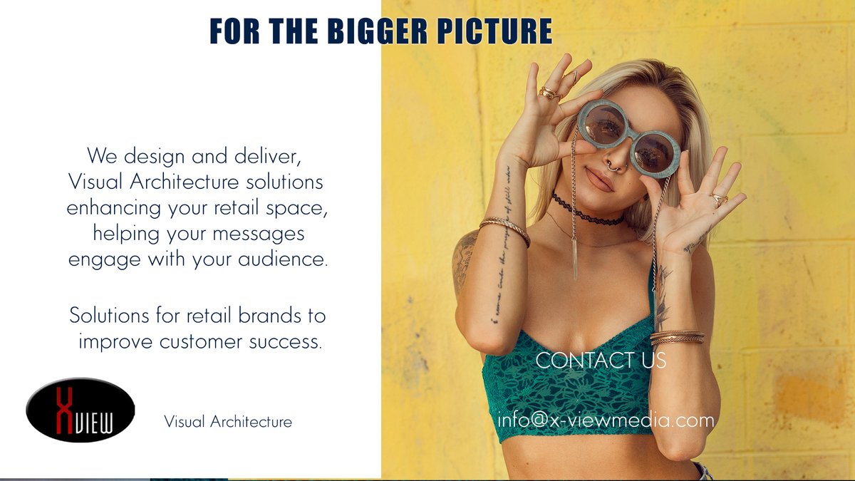 XVIEWVIDEOWALLS's tweet photo. Visual Architecture solutions to enhance brand value, key messages and engage your audience. 
To learn more DM @XVIEWVIDEOWALLS now.
#AdTECH #DOOH #DigitalSignage https://t.co/1p16kxxCMA
