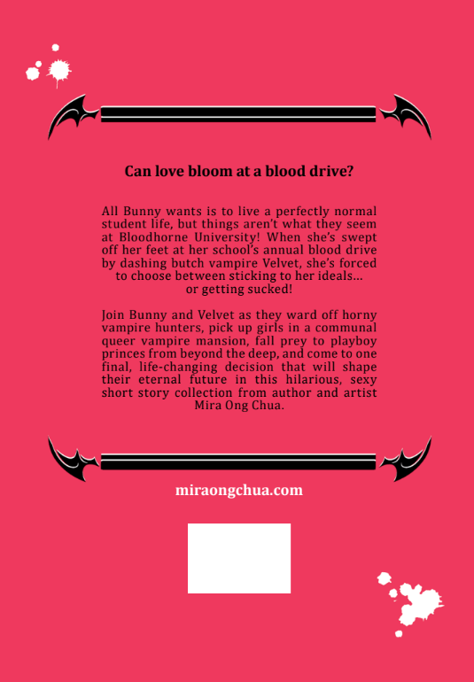 🖤My next book is VAMPIRE BLOOD DRIVE, a queer 18+ vampire/human romcom! 🖤250+ pages, five sexy chapters...and maybe even more?! If you liked the oneshots, you won't want to miss this!
Goes live on Kickstarter THIS FRIDAY, OCTOBER 1 at 9AM PST! See you soon! RTs appreciated~