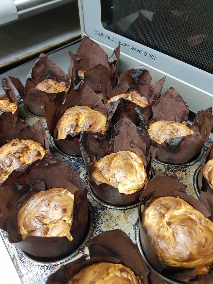 Ms. Langdons grade 11 Food and culture class making some beautiful pumpkin muffins today. #thelakerway #TLDSBlearns #StartMeUp #pumpkinspice