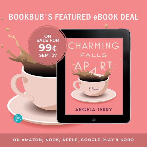 Today the e-book version of #CharmingFallsApart is for sale for only $0.99! If you haven’t had a chance to get a copy, now is the time. bit.ly/39JbB0S #amreading #womensfiction #chicklit #romcom
