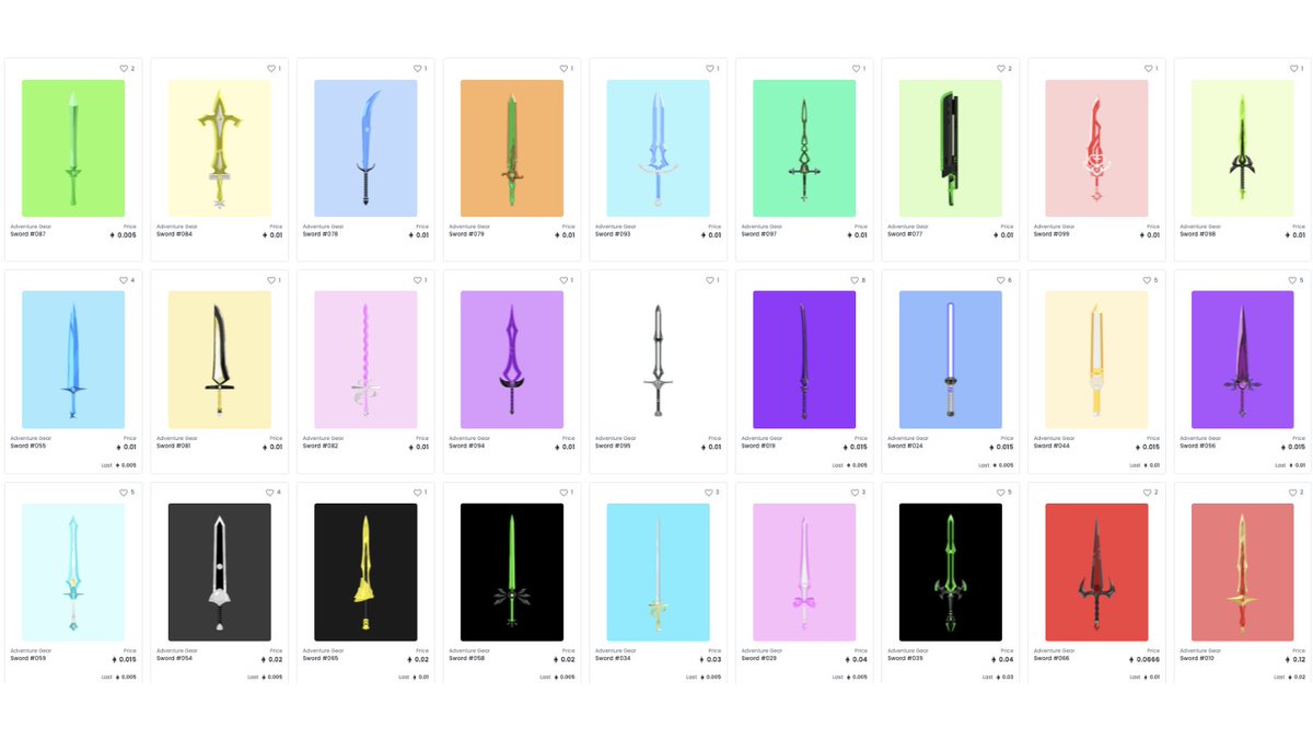 🚨PRICING UPDATE🚨

🔥After Sword #100, PRIMARY PRICES will be dictated by the COMMUNITY!🔥

🟩Uncommon: SFP + .01
🟪Epic: SFP + .02
🟧Legendary: SFP +.05

SFP=Secondary Floor Price

⏫All holders will get more value!⏫

⚔️Pick some up while you can!⚔️

opensea.io/collection/adv…