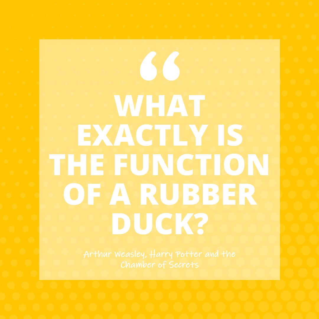 GBPostersdotcom's tweet photo. Arthur Weasley 😂 😂 We're still not sure what the point is in rubber ducks!?
#harrypotter #hogwarts #gbposters https://t.co/qWxTLIK5Xu