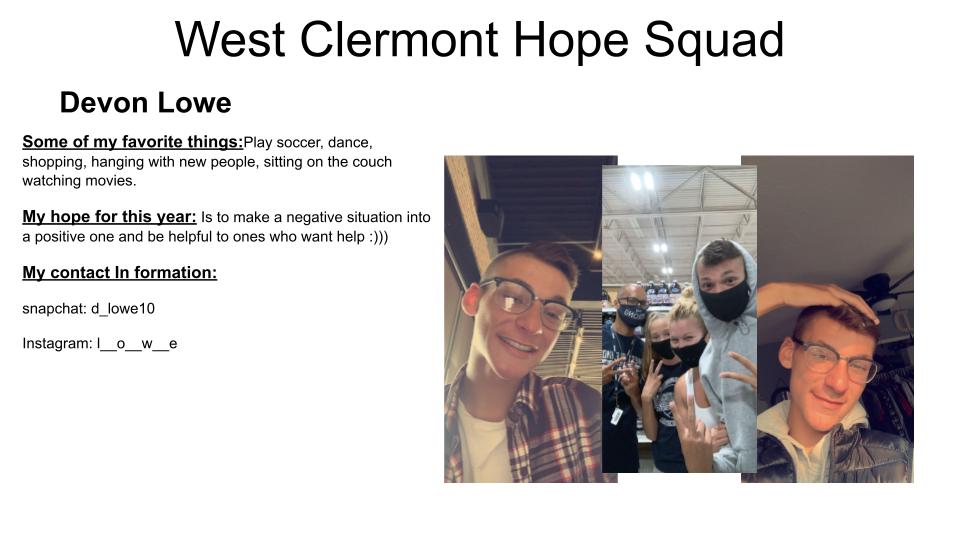 WCHSHopesquad's tweet photo. Here are your Hope Squad members of the week! https://t.co/a9baIb8UmB