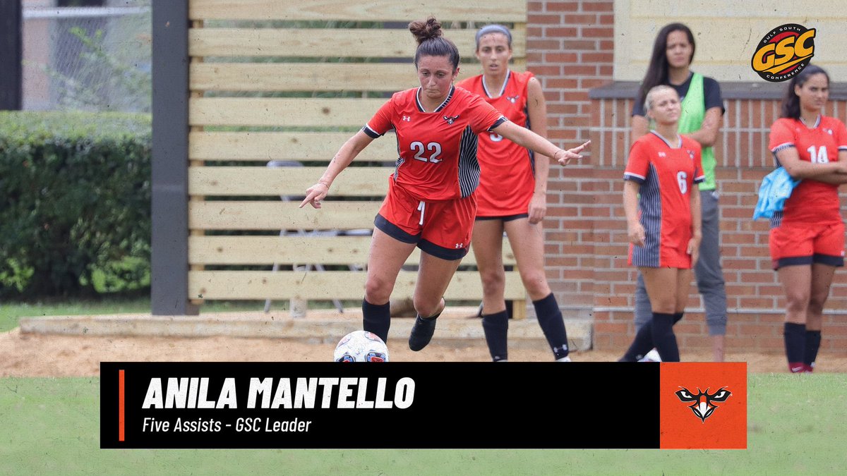 AUMWarhawksWSOC's tweet photo. Need a hand? Anila Mantello can more than likely assist you⚽🤝

#WeAreAUM |#ThePursuit https://t.co/9pEq2YfnSb