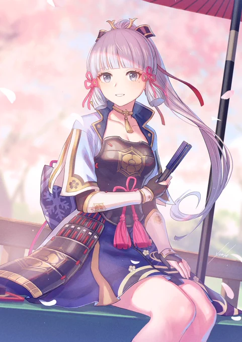 おめでとう～🍡
#原神 #神里綾華生誕祭2021 #GenshinImpact 