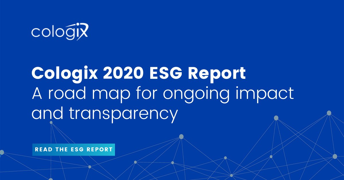 Cologix4Colo's tweet photo. At Cologix, our values infuse every aspect of our business. We recently published our first-ever ESG report. Follow along this week as we share our impact in #environmental, #social, &amp; governance areas with our customers &amp; team.  #CologixValues #CologixESG
https://t.co/DLv2mz4qE4 https://t.co/8uancaBf8L