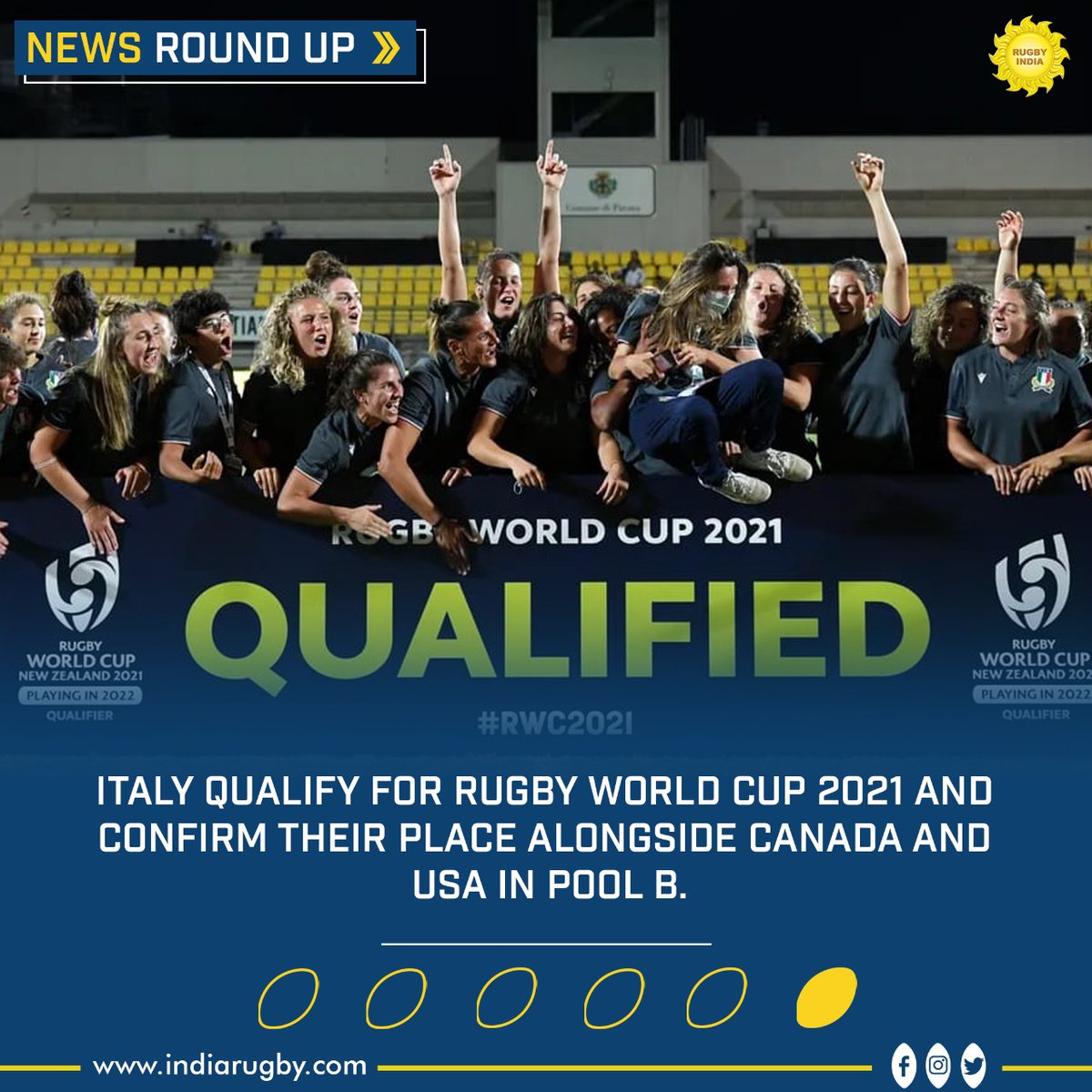 RugbyIndia's tweet photo. #RugbyIndia #Rugby #GetIntoRugby #GetFitwithRugby #BecauseWeLoveRugby #News #newsroundup #RugbyNews
(2/2) https://t.co/zBG5KBlBBz
