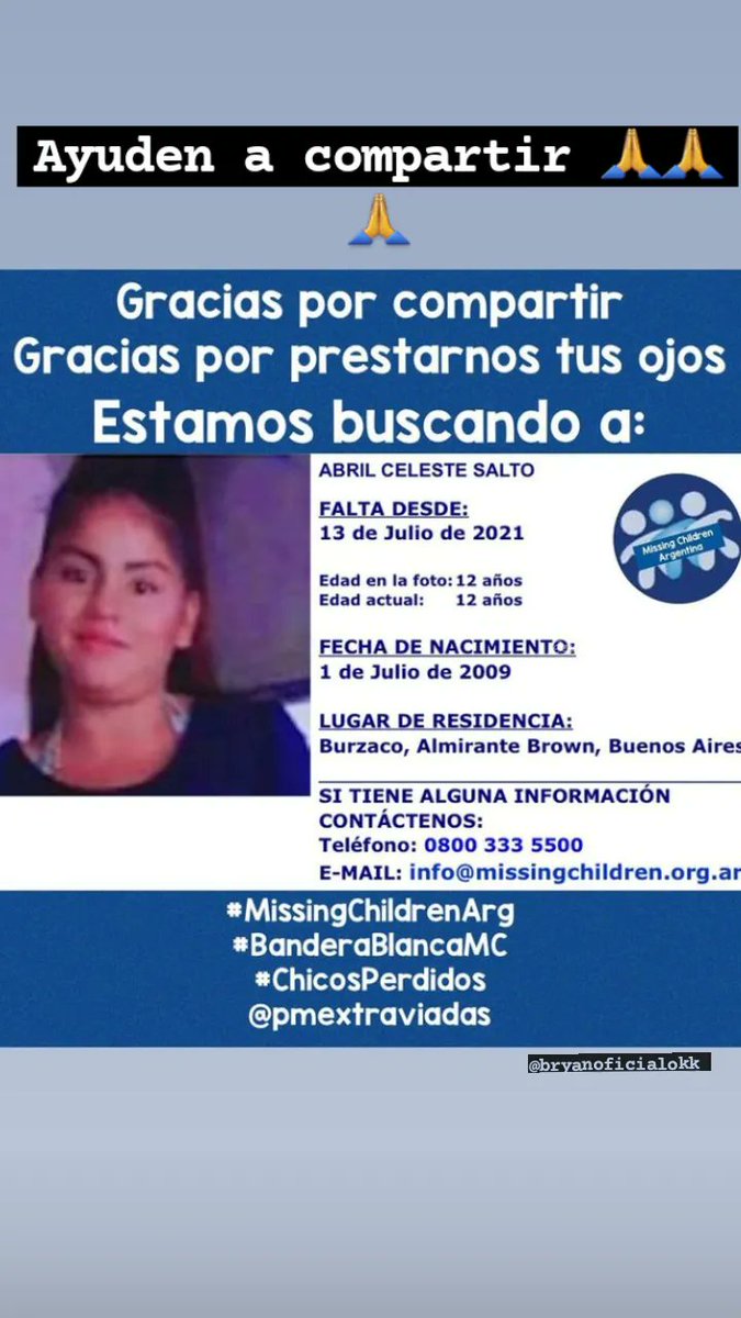 miicagerez's tweet photo. Necesitamos que nos ayuden a compartir por favor  es la hrna de mia  tu mini fans @bloficialok @WalterEncinaa @OriginalPachu  compartan  🙏🙏 https://t.co/9zhnp5AnLr