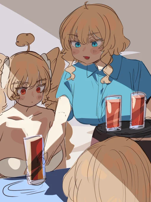WIP

色ラフ。 