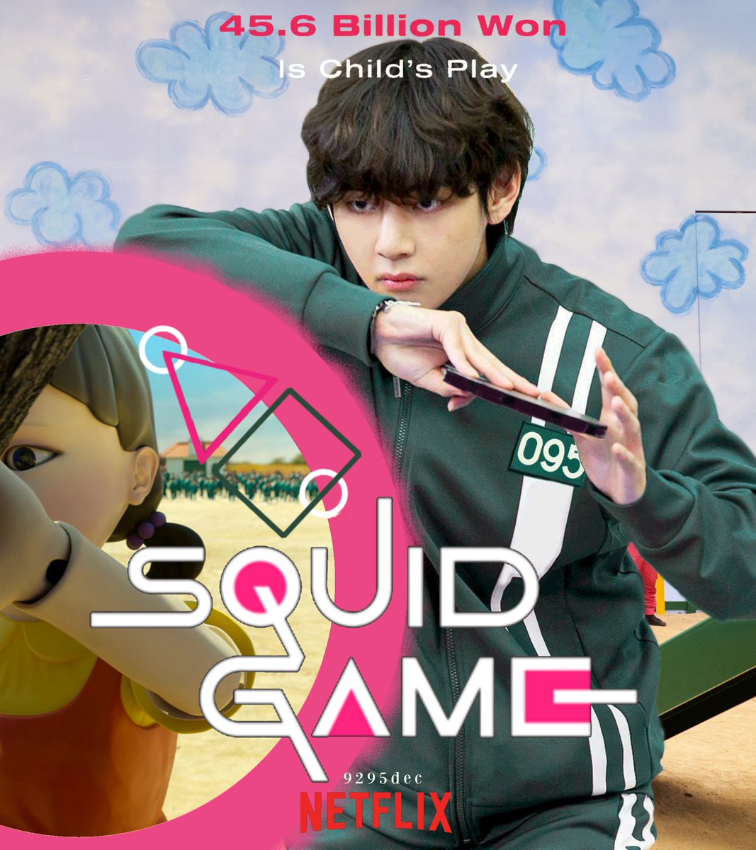 9295dec's tweet photo. #V #JIN for Squid Game https://t.co/mt8CtLvKa0