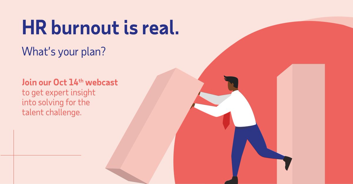 hmarsh4's tweet photo. Don't let burning the candle at both ends lead to HR burnout. Register for our webinar to get expert insight into what employers are focused on and what today's employees want most. https://t.co/Xp194L3fEQ https://t.co/0oPG6IVWRA