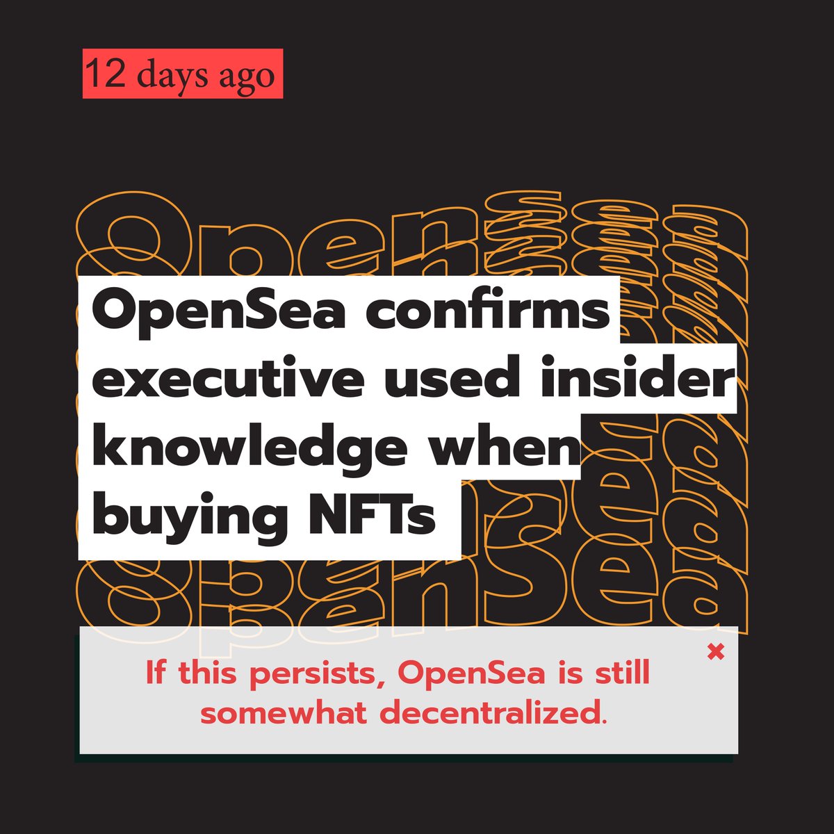 StillOpenSea's tweet photo. 12 days ago.
Come and join us.
https://t.co/V4nLN8UIu0

#NFT #NFTCommunity #nftcollector  #NFTdrops #nftart #StillOpen #decentralized https://t.co/R6PHgzrY1V