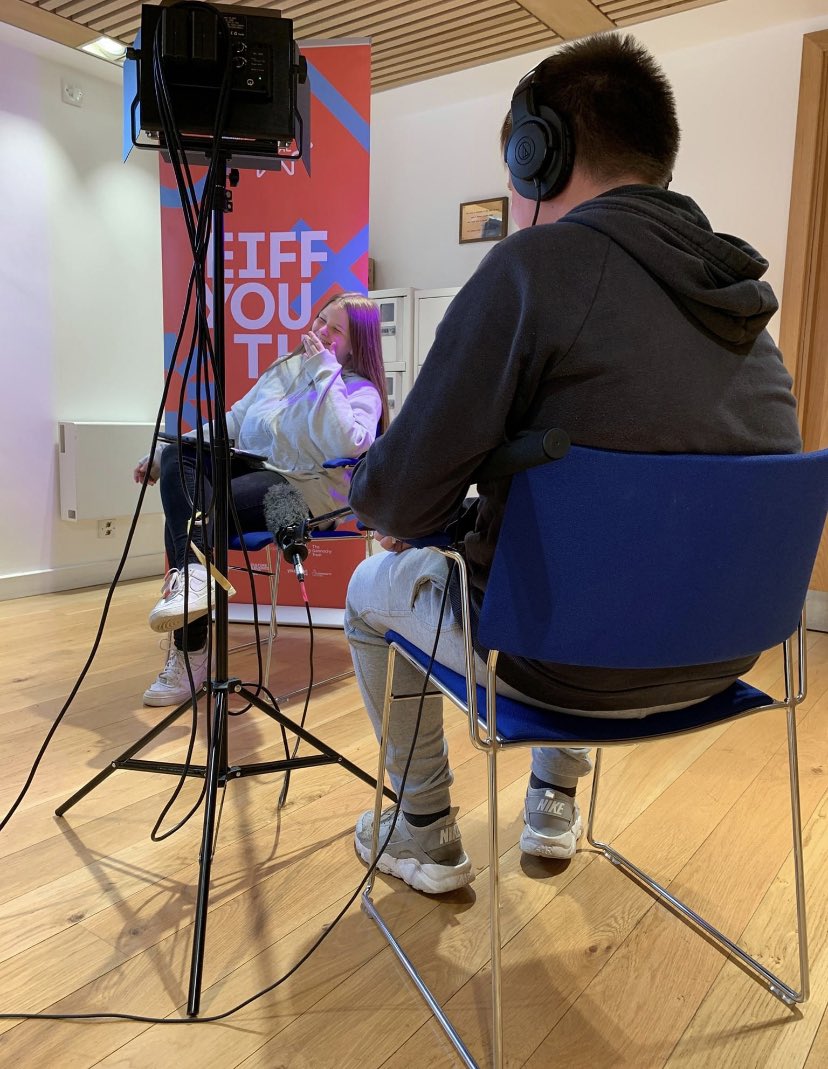 WHHS_Edin's tweet photo. Well done to our @edfilmfest Young Activists @EIFFYouth taking part in Media Training event ahead of @Filmhouse Eco Film Event #COP26 #comingsoon #citizenship @DYWEdinMidEast https://t.co/bnNGNGH4UM