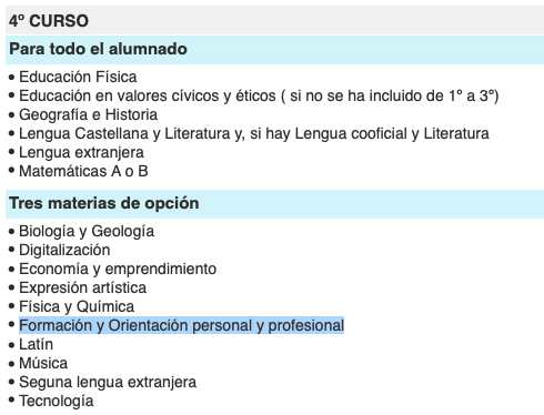 Más optativas en la ESO y dos nuevas modalidades en Bachillerato: así cambian los institutos con la reorganización que prepara el Gobierno elpais.com/educacion/2021… a través de <a href="/el_pais/">EL PAÍS</a>