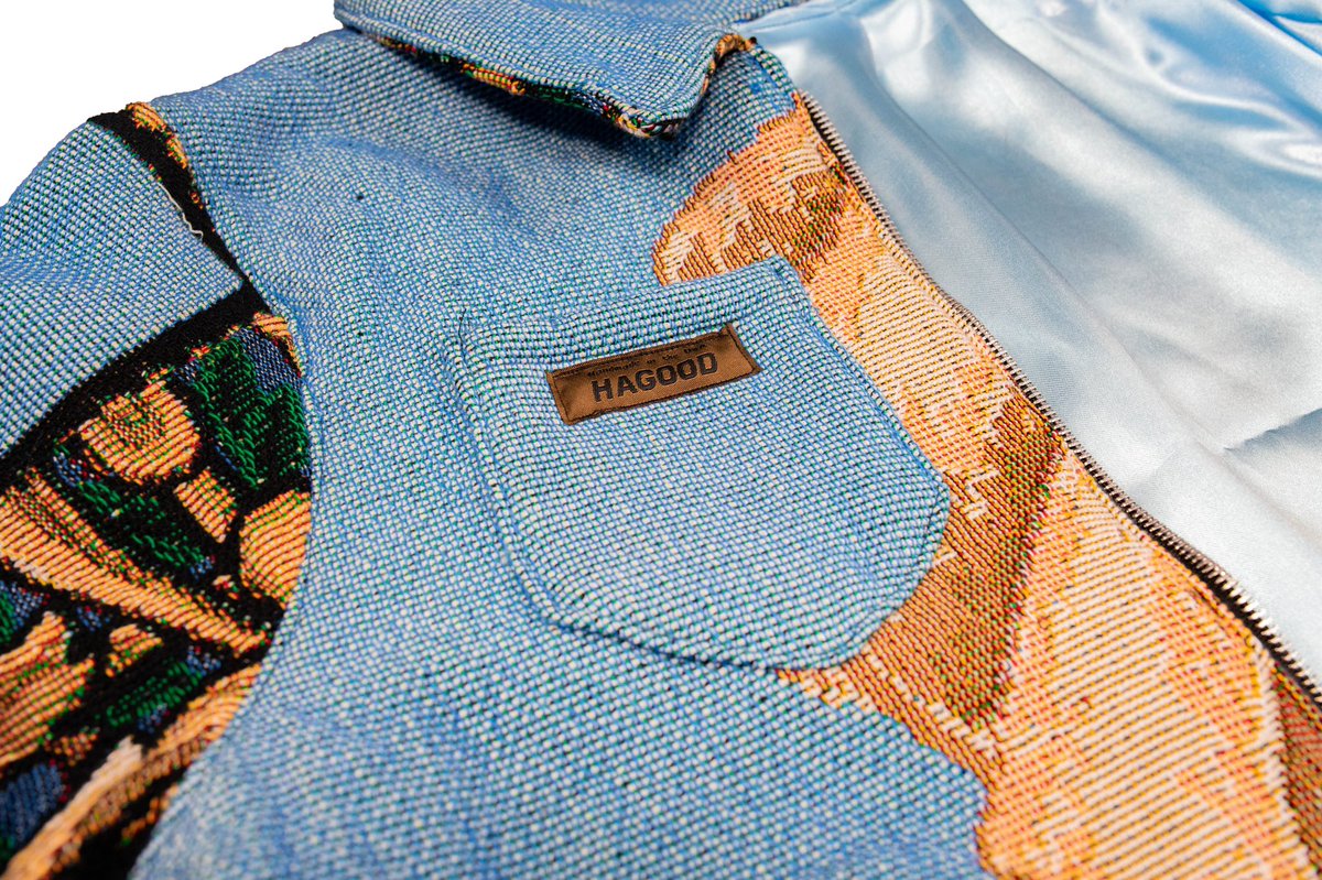 Tyleek327's tweet photo. “Making my presence known” 

Custom “Angel” Tapestry Front Zip 
 
Use any image to create a custom piece 

Available now https://t.co/lrtKvzE4Gf