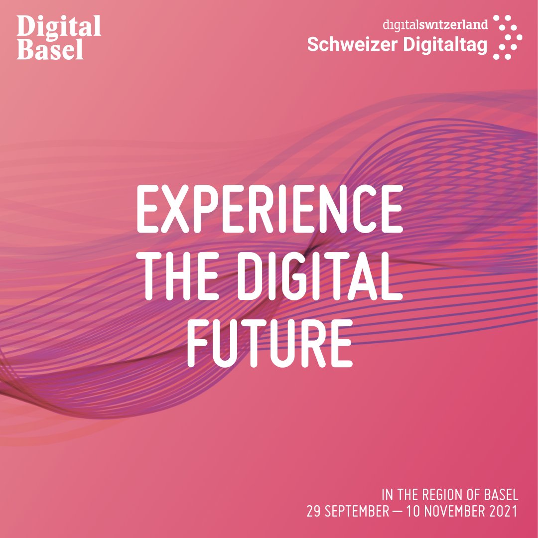 DigitalBasel's tweet photo. Only two more days until the start of the #DigitalDays! 🎉
Don’t miss this chance to experience the #digitalfuture and learn more about our program 👉 https://t.co/Gc9nlQoVN3
#digitalbasel #digitaldays21 #digitalswitzerland #digitalisation #savethedate #events #ai https://t.co/dlr5IaD5GG