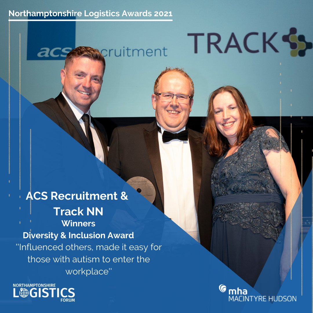 logistics_forum's tweet photo. The Diversity &amp; Inclusion Award, sponsored by @TravisPerkinsCo goes to... @acs_recruitment &amp; @TRACKnnLtd! 🏆

Congratulations to all finalists in this category!

#LogisticsAwards #Logistics #NorthantsLogistics https://t.co/EiqHTw6wu7