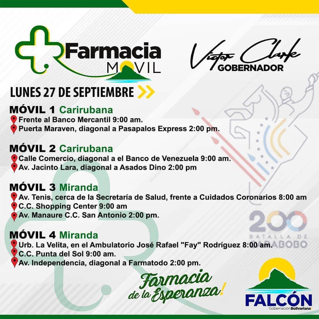 puertosdefalcon's tweet photo. Ruta de la "Farmacia de La Esperanza" 💛💙❤️

#Venezuela #Falcón #Carirubana https://t.co/nbrZ7WWd5r