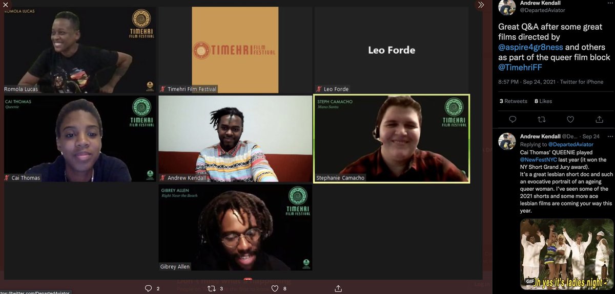 Our queer film program this was 🔥🔥🔥 … thanks to all of the filmmakers whose films we programmed !!
#timeheriff21 #guyanesedilmfestival #queercaribbeanfilmfestival