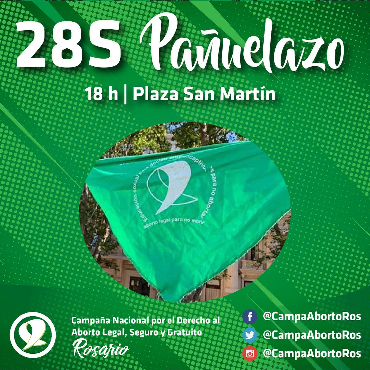 FiscalDesatado's tweet photo. La maternidad será deseada o no será 💚💚💚

#AbortoLegalYa #AbortoLibreyLegalYa #AbortoSeguro https://t.co/if4KAKzBzM