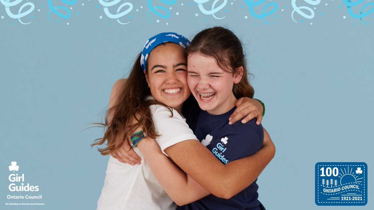 girlguidesonnv's tweet photo. We're having so much fun celebrating the 100th Anniversary of Ontario Council! Join in on the fun by completing our Anniversary Challenge! 💙

Link to the challenge: https://t.co/hjvyRTnQIH 
Link to merchandise: https://t.co/GC5zh6QSpo 
#100Anniversary #LetGirlsGuide https://t.co/KFEQc9gEGR