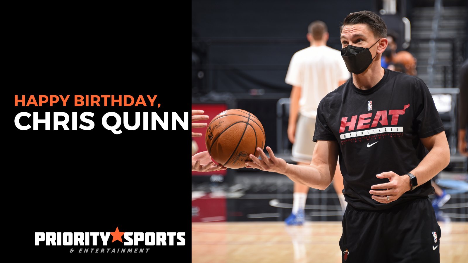 Happy birthday to assistant coach Chris Quinn! 