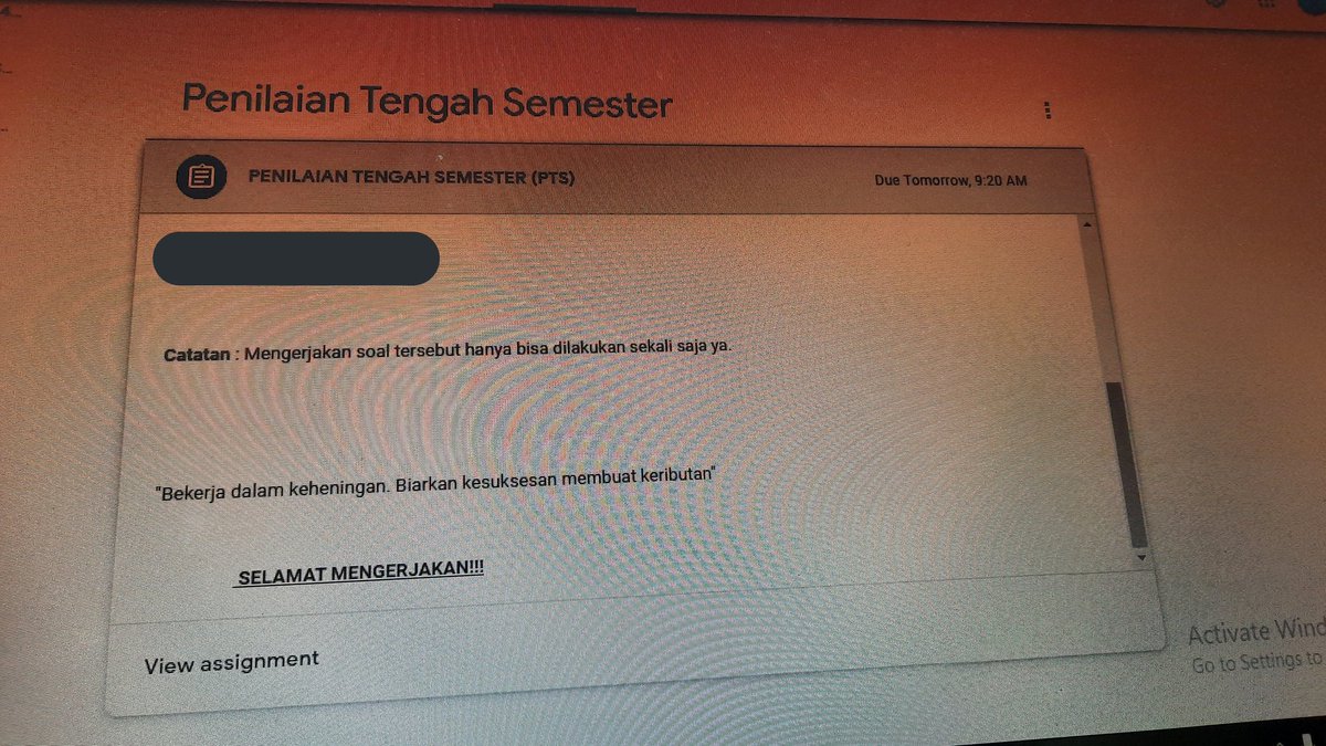 gedeadityas's tweet photo. Sebuah quote dari Mahasiswa PPL Real. https://t.co/qaGYvG2hg2