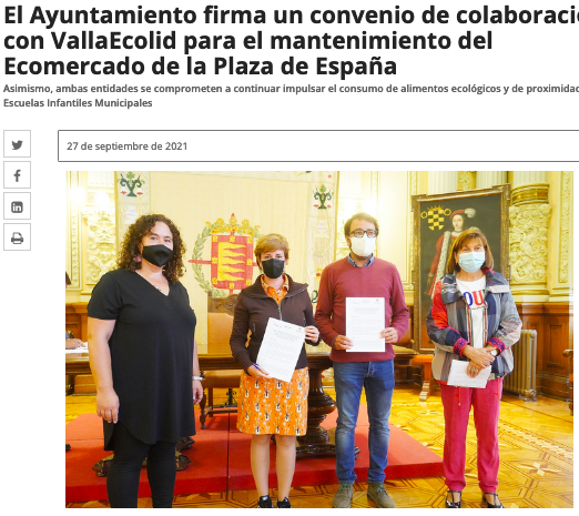 👏🍅<a href="/AyuntamientoVLL/">Ayto. de Valladolid</a> y #Vallaecolid acuerdan seguir con el #ecomercado, un espacio que nace de la estrategia <a href="/AlimentaVLL/">Alimenta Valladolid</a> donde las vecinas/os pueden acceder directamente a alimentos ecológicos, de temporada y locales todos los 2s domingos del mes

valladolid.es/es/actualidad/…