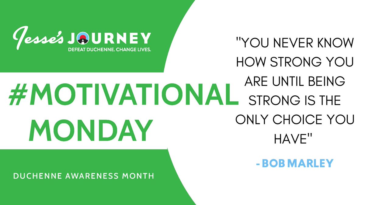 defeatduchenne's tweet photo. Families living with #Duchenne #musculardystrophy know the power, resilience, and strength it takes to face this progressive disease day after day.
Like and RT this final #MotivationalMonday to help raise awareness for our #DMDAwarenessMonth. https://t.co/yQoVszXndp