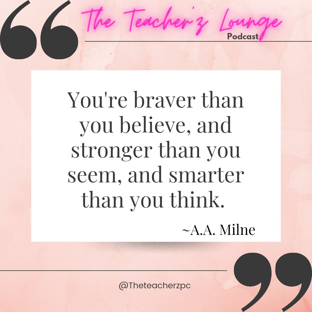 TheTeacherzPC's tweet photo. Our Monday Morning Motivation! 

#TheTeacherzLoungePodcast 
#MondayMotivation 
#BlackEducators #teachers #SchoolCounselor https://t.co/T99DlAeBMl