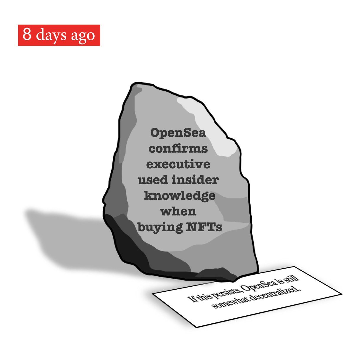 StillOpenSea's tweet photo. @imjacobstamp How much longer will we stay on OpenSea after this? https://t.co/V4nLN8UIu0

We’ll see. 
Join our movement.

#NFT #NFTCommunity #NFTdrop #NFTdrops #nftart #StillOpen #decentralized https://t.co/ElZYOJr0yp