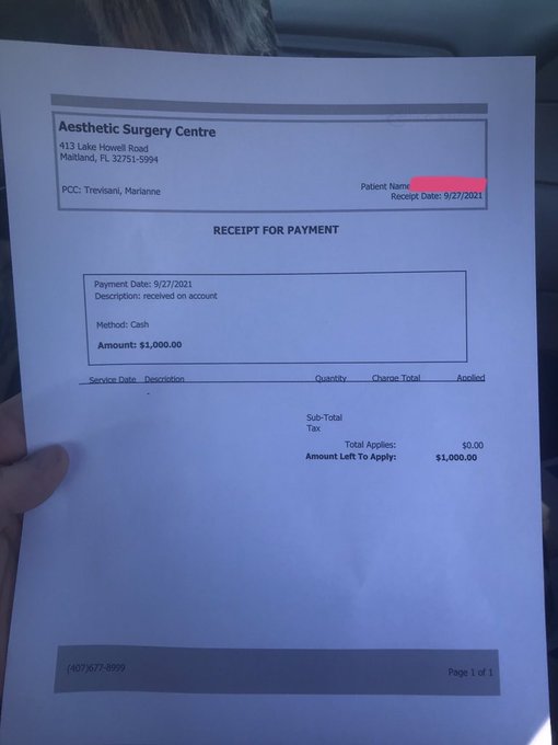 Paid the rest for my surgery in cash. Now it&rsquo;s waiting until the 8th to fix my right tiddy.   Thank You<a href="/tag/ps4share"class="tags"><span>#ps4share</span></a>