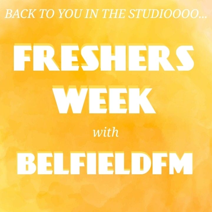 BelfieldFM's tweet photo. FRESHERS WEEK

we will be live on zoom all this week (12pm-2pm) taking your questions and getting to know new members to the society! Make sure to visit us through the ucd societies website (which you can access through the linktree in our bio!) and we will happily chat about BFM https://t.co/xAPTlo6r7F