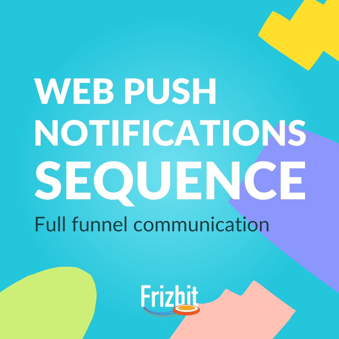 frizbitpush's tweet image. Recover #abandonedcarts from your #ecommerce with a sequence of #hyperpersonalized messages via #webpushnotifications.