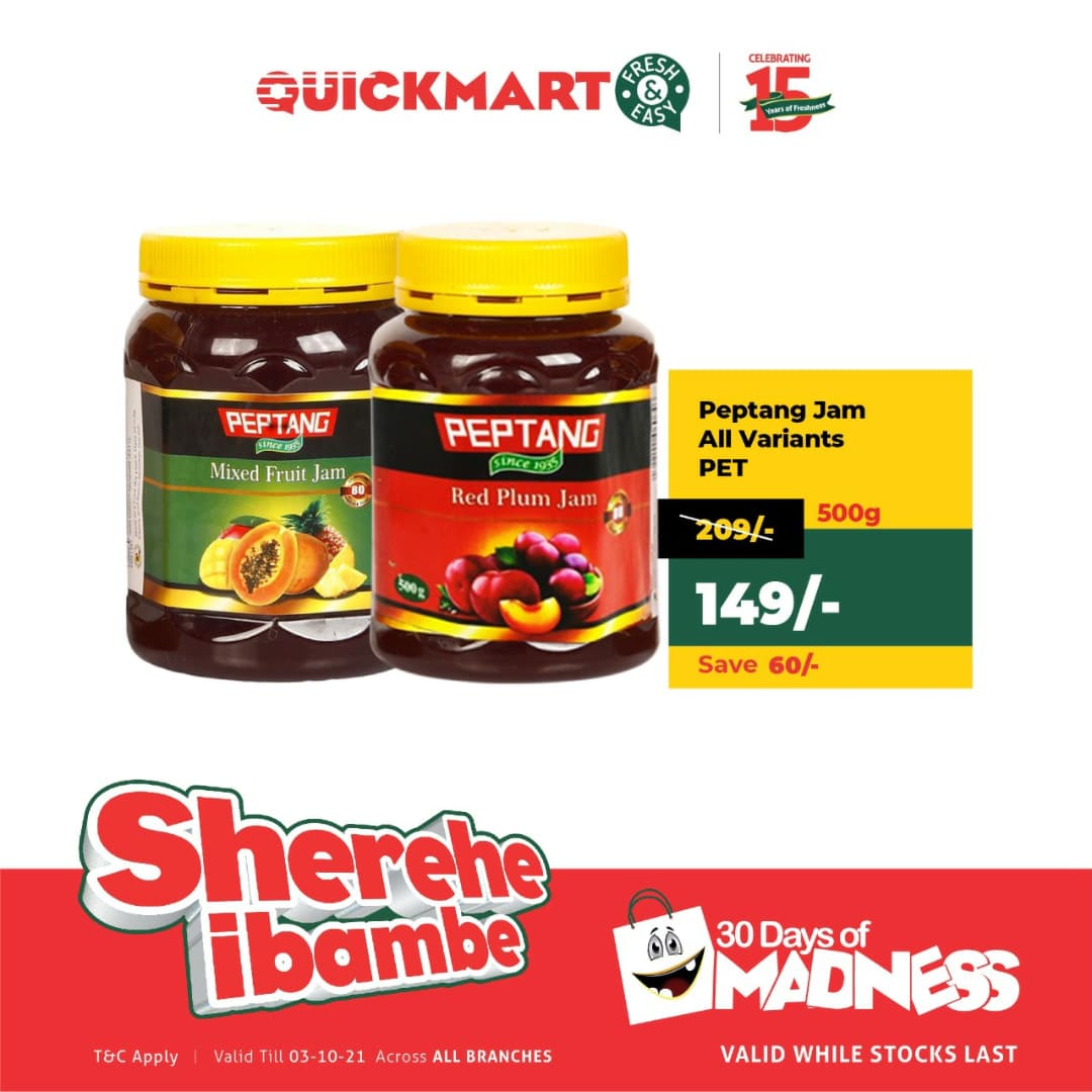 QuickmartKenya's tweet photo. It's never too late for some Monday snacktivity. Pass by Quickmart on your way home for your sweet tooth pleasure.
#15YearsofFreshness #ShereheIbambe #QuickmartTurns15 #FreshandEasy #30DaysOfMadness https://t.co/VmcB8OSQnb