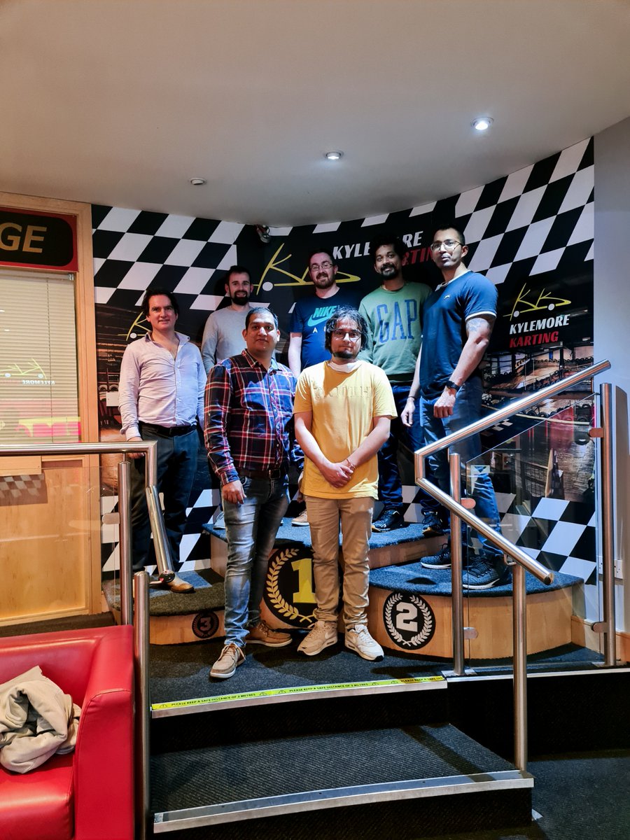 equiendo's tweet photo. After a long time working remotely, part of Equiendo team were able to enjoy a pleasant day together.
Relaxed day riding in Kart.
By the way, who won? 🤔

#EquiendoTeam
#teamwork #motivation #fun #success #leadership https://t.co/f3wcgUmEdL